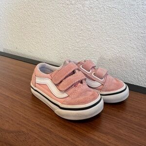 Vans Kids Blush Pink Sneakers